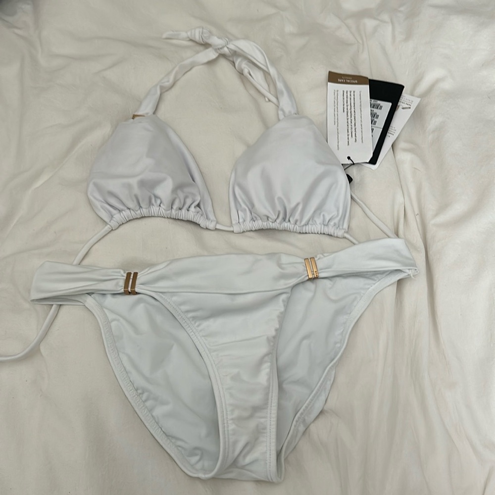 Vixx White Bikini NWT